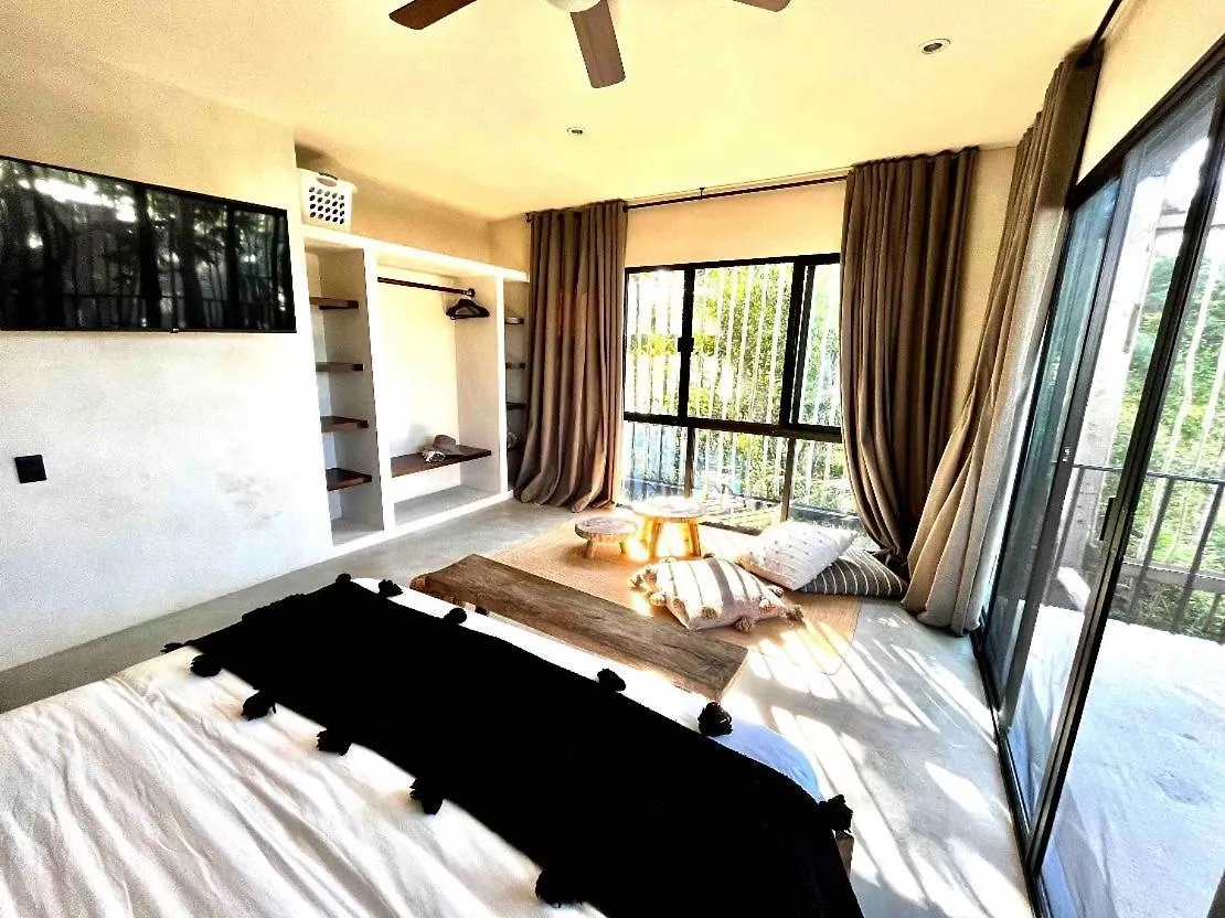 Tulum Boho Beautiful Apt Special Fee For Bardo Daypass Apartmán
