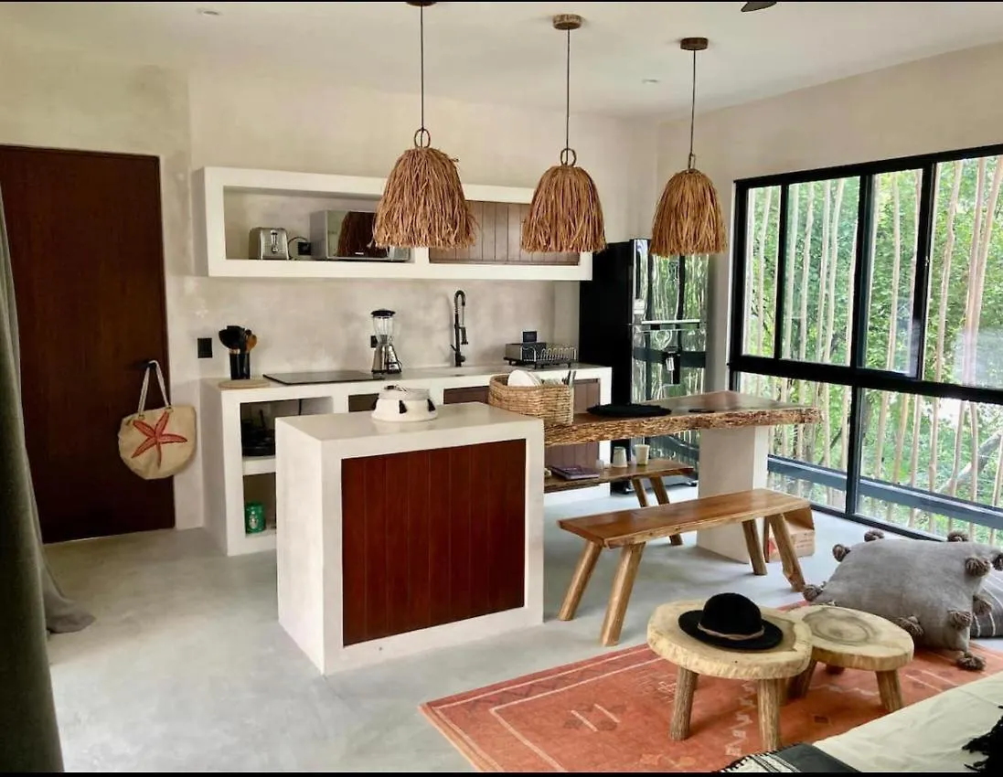 Tulum Boho Beautiful Apt Special Fee For Bardo Daypass 0*,